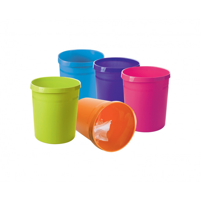 Corbeille à papier en plastique HAN 18 litres Corbeille à papier en plastique HAN 18 litres