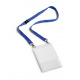 Durable badgehouder-etui 105 x 148 mm met textielkoord