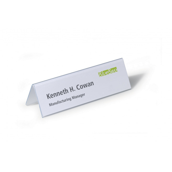 Porte-noms chevalet de table Durable Porte-noms chevalet de table Durable