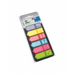 Papieren pijl index - 18 mm - doosje van 150