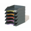 Set van 5 Durable VARICOLOR brievenbakjes