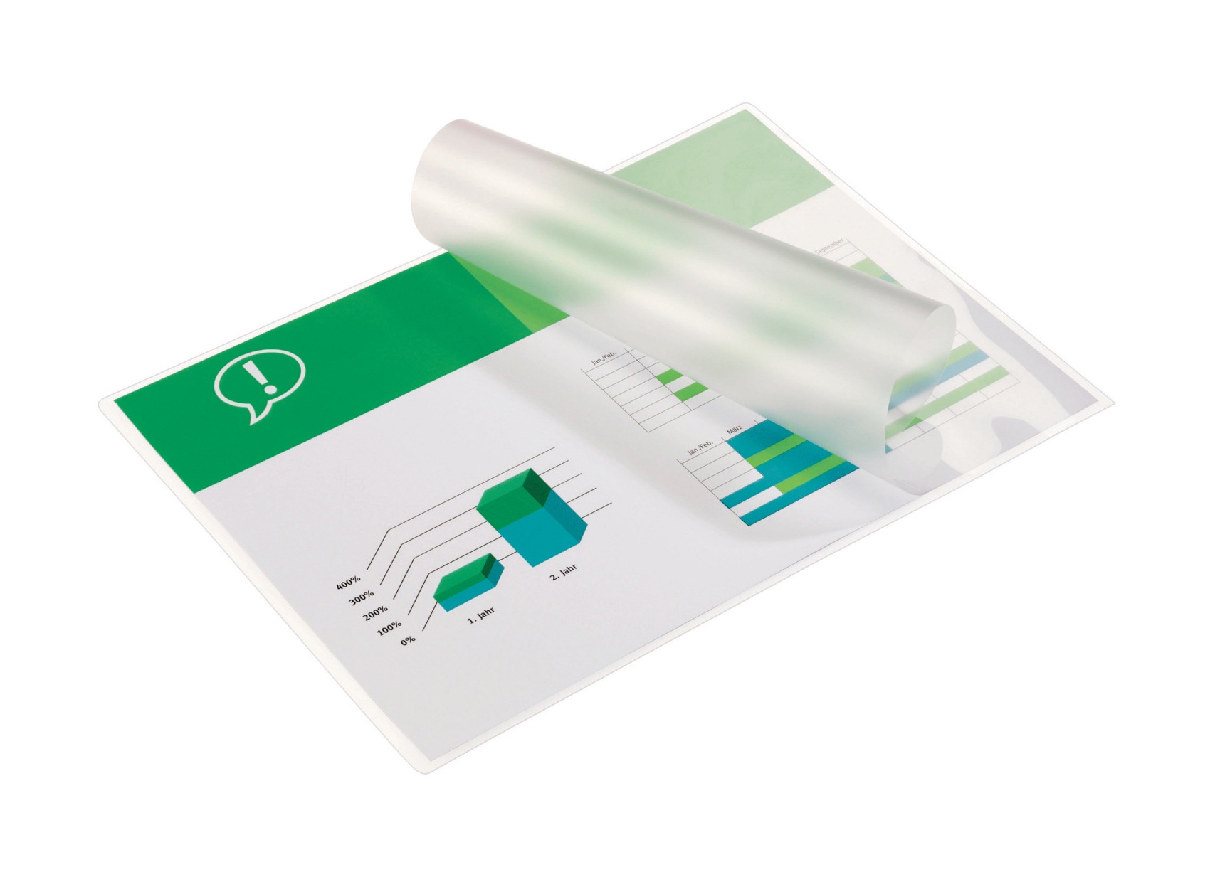 WAYTEX Pack de 100 feuilles de plastification A4 75 microns, finition  brillante, transparente