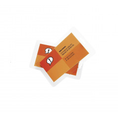 Pochettes de plastification GBC - 2 x 125 microns - paquet de 100