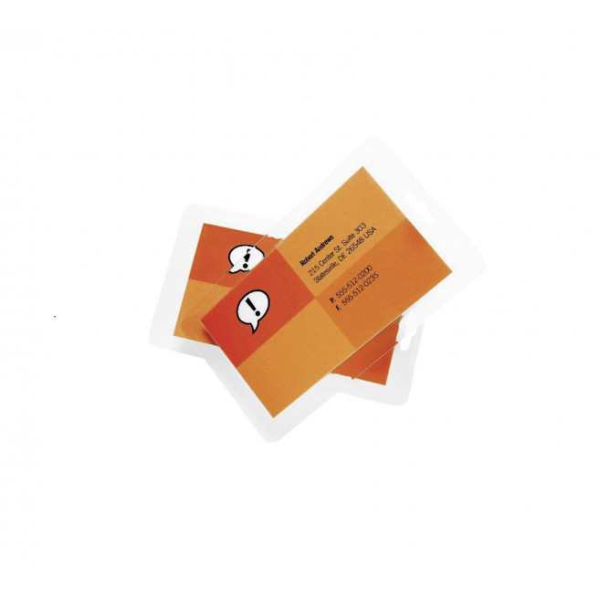 Pochettes de plastification GBC - 2 x 125 microns - paquet de 100 Pochettes de plastification GBC - 2 x 125 microns - paquet de 100