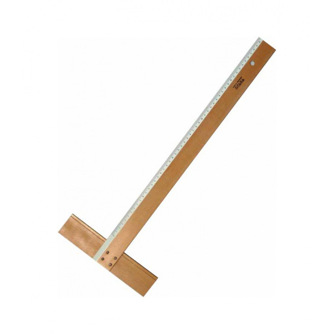 Houten lat en T-stuk