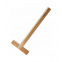 Houten lat en T-stuk
