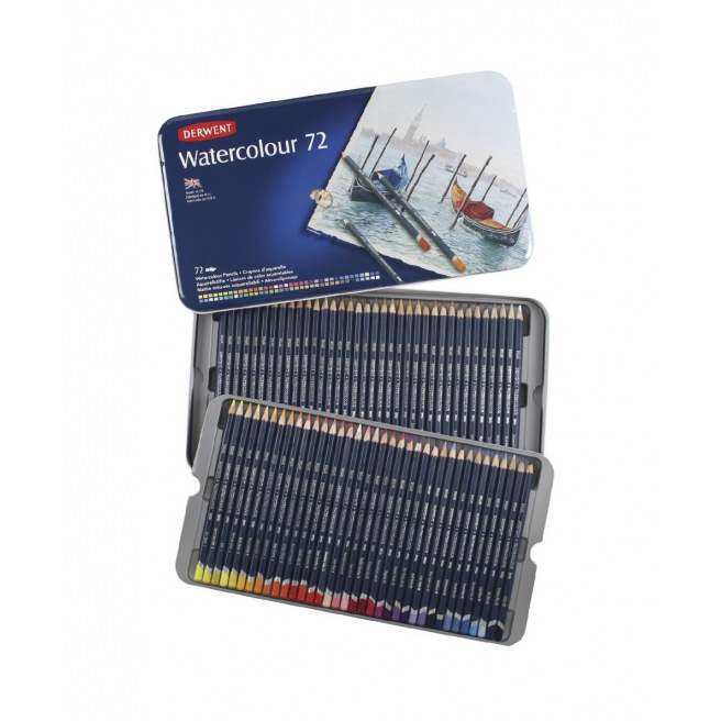 Derwent WATERCOLOUR kleurpotloden Derwent WATERCOLOUR kleurpotloden