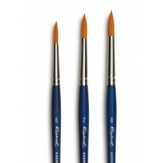 Raphael KAERELL BLAUW serie 8204 ronde synthetische borstel