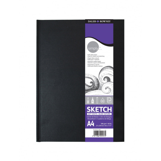 Carnet de dessin Daler-Rowney SIMPLY 100 g