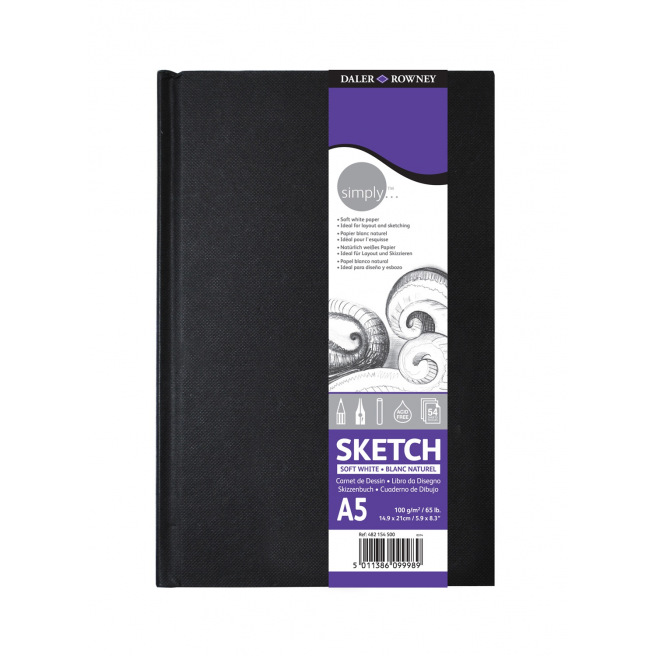 Carnet de dessin Daler-Rowney SIMPLY 100 g Carnet de dessin Daler-Rowney SIMPLY 100 g