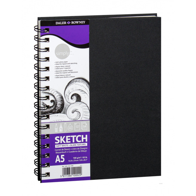 Carnet de dessin Daler-Rowney SIMPLY 100 g Carnet de dessin Daler-Rowney SIMPLY 100 g