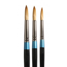 Pinceau Daler-Rowney AQUAFINE - poils synthétiques - série 85 rond Pinceau Daler-Rowney AQUAFINE - poils synthétiques - série 85 rond