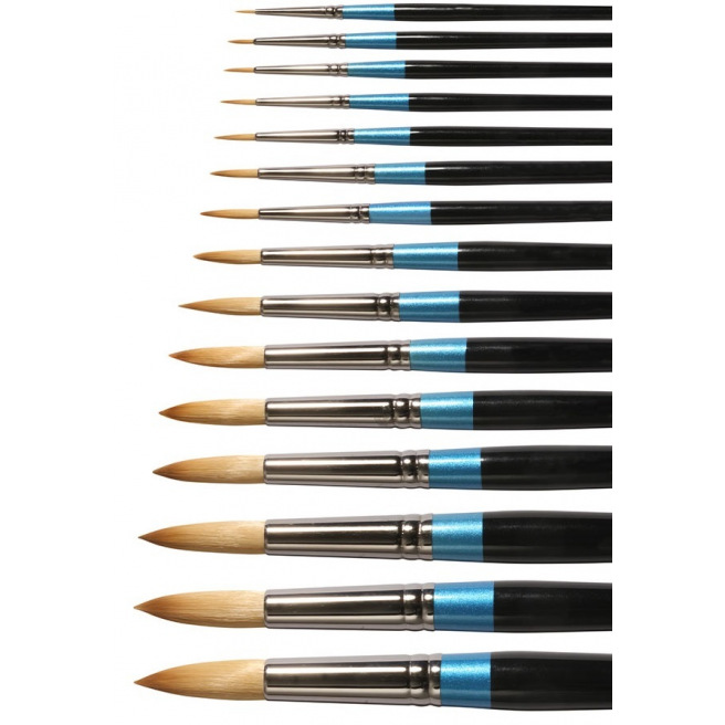 Daler-Rowney AQUAFINE penseel - synthetische haren - serie 85 rond Daler-Rowney AQUAFINE penseel - synthetische haren - serie 85 rond