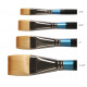 Daler-Rowney AQUAFINE Penseel - synthetische haren - serie 55 kort plat