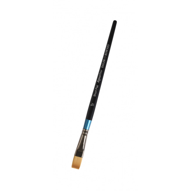 Pinceau Daler-Rowney AQUAFINE - poils synthétiques - série 55 plat court Pinceau Daler-Rowney AQUAFINE - poils synthétiques - série 55 plat court