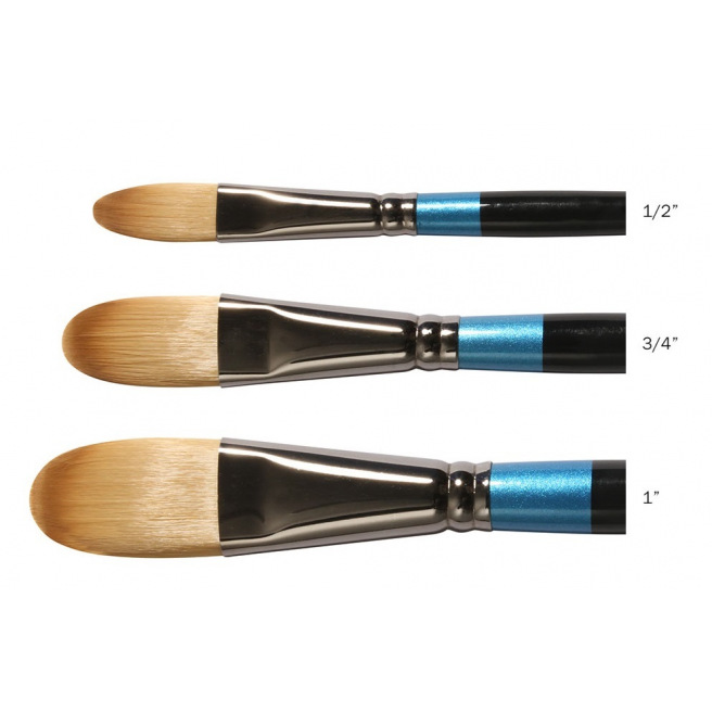 Daler-Rowney AQUAFINE penseel - synthetische haren - serie 52 kattentong Daler-Rowney AQUAFINE penseel - synthetische haren - serie 52 kattentong