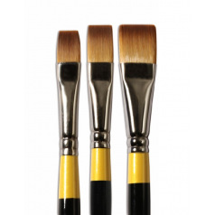 Daler-Rowney SYSTEM 3 penseel - synthetische haren - serie 55 plat kort