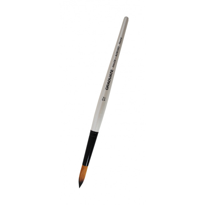 Pinceau Daler-Rowney GRADUATE - poils synthétiques - rond - manche court Pinceau Daler-Rowney GRADUATE - poils synthétiques - rond - manche court