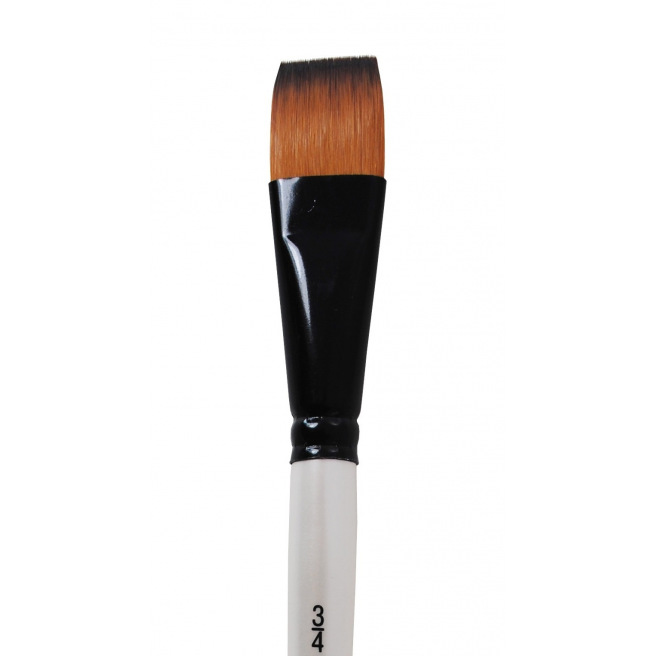 Daler-Rowney GRADUATE penseel - synthetische haren - platte wassing - kort handvat