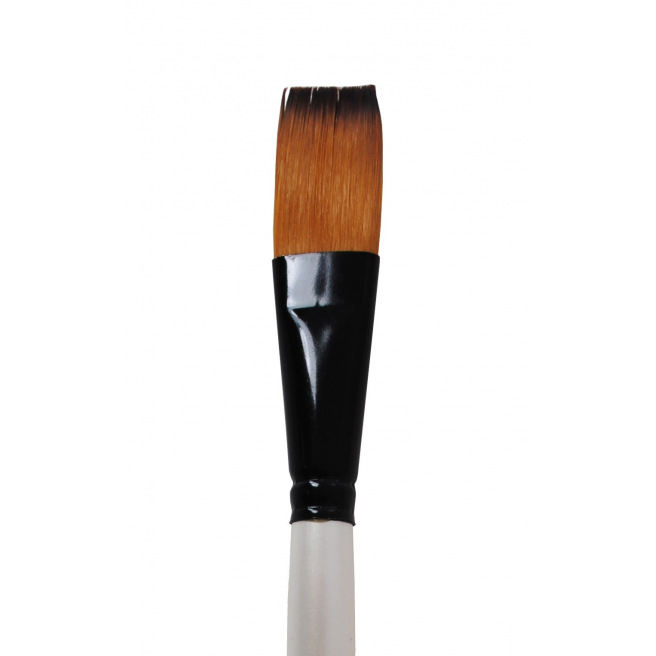 Daler-Rowney GRADUATE penseel - synthetische haren - lang plat - kort handvat