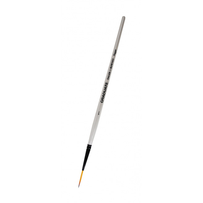 Pinceau Daler-Rowney GRADUATE - poils synthétiques - traceur long - manche court
