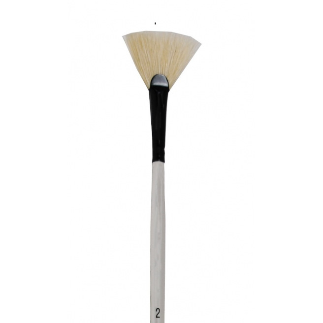 Daler-Rowney GRADUATE Penseel - varkenshaar - waaier - lange steel