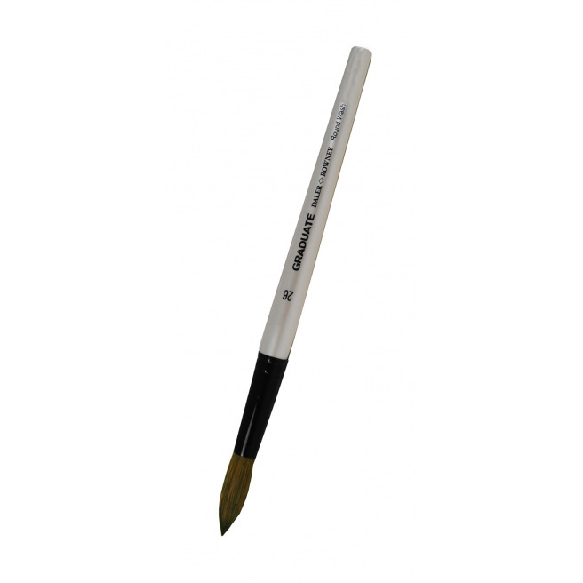 Daler-Rowney GRADUATE Penseel - synthetische/pony haren - ronde wassing - korte steel Daler-Rowney GRADUATE Penseel - synthetische/pony haren - ronde wassing - korte steel