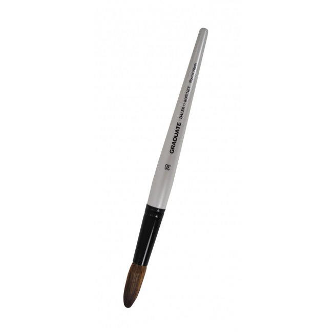 Daler-Rowney GRADUATE Penseel - synthetische/pony haren - ronde wassing - korte steel Daler-Rowney GRADUATE Penseel - synthetische/pony haren - ronde wassing - korte steel