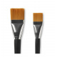 Set van 2 platte Reeves borstels extra breed - synthetische haren