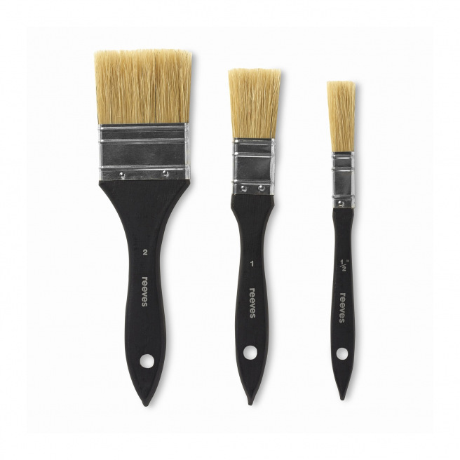 Set van 3 Reeves spalters - synthetische haren