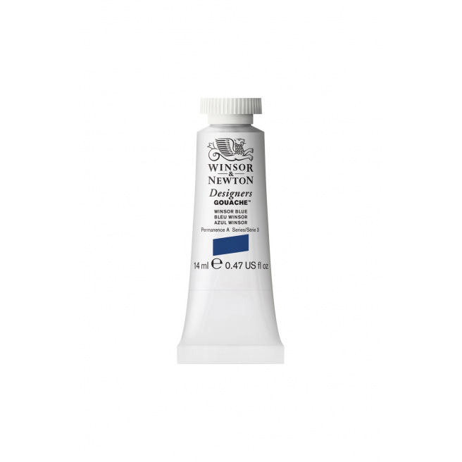 Gouache Winsor & Newton DESIGNERS extra-fijn - 14 ml Gouache Winsor & Newton DESIGNERS extra-fijn - 14 ml