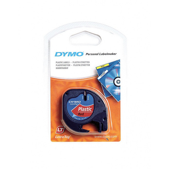 Ruban pour étiqueteuse Dymo LETRATAG 12 mm