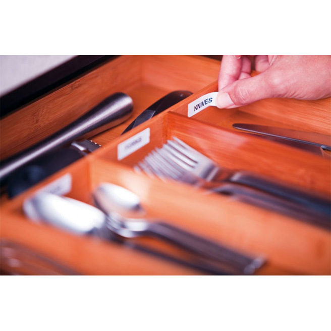 Ruban pour étiqueteuse Dymo LETRATAG 12 mm