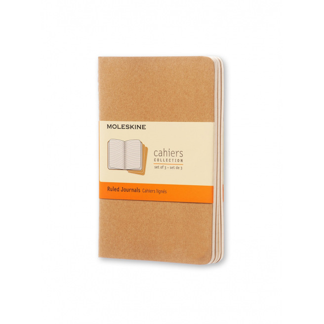 Moleskine notitieboek JOURNAL - set van 3