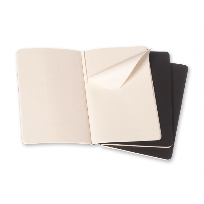 Cahier Moleskine JOURNAL - set de 3