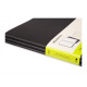 Cahier Moleskine JOURNAL - set de 3