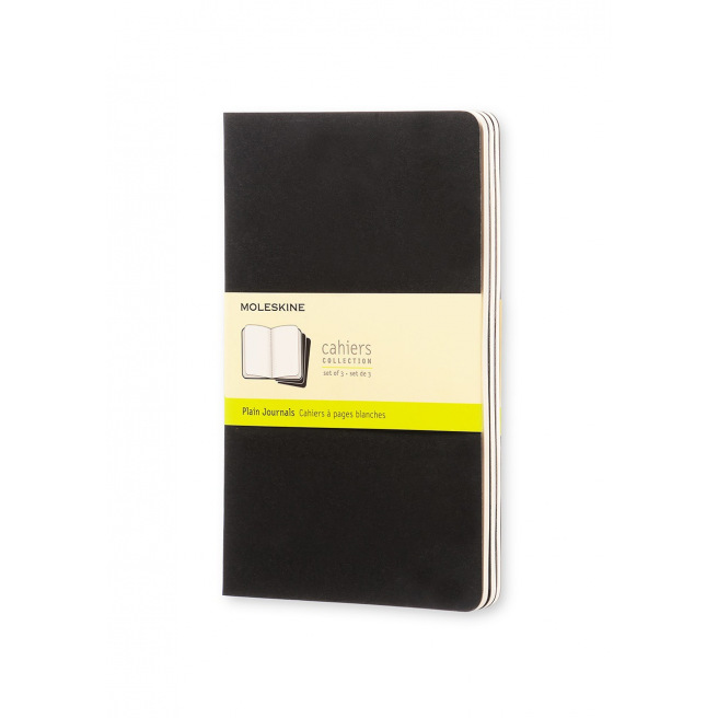 Cahier Moleskine JOURNAL - set de 3