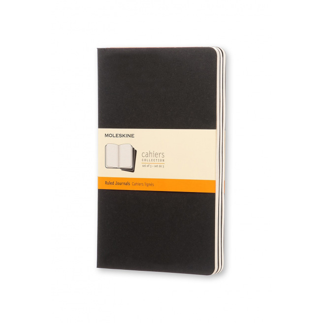 Cahier Moleskine JOURNAL - set de 3