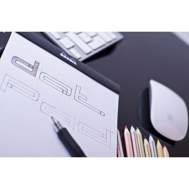 Geniet notitieblok RHODIA DOTPAD A5 - punten Geniet notitieblok RHODIA DOTPAD A5 - punten