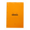 RHODIA geniet notitieboek - gele bladen - A4+ - gelinieerd