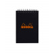 RHODIA spiraalgebonden notitieblok - geruit 5 x 5 mm