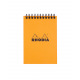 RHODIA spiraalgebonden notitieblok - geruit 5 x 5 mm
