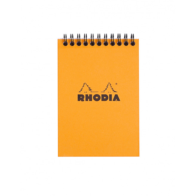 RHODIA spiraalgebonden notitieblok - geruit 5 x 5 mm