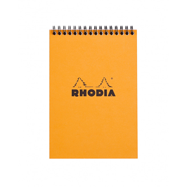 RHODIA spiraalgebonden notitieblok - geruit 5 x 5 mm