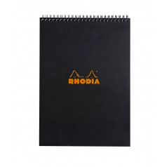 Bloc-notes à spirales RHODIA - quadrillé 5 x 5 mm