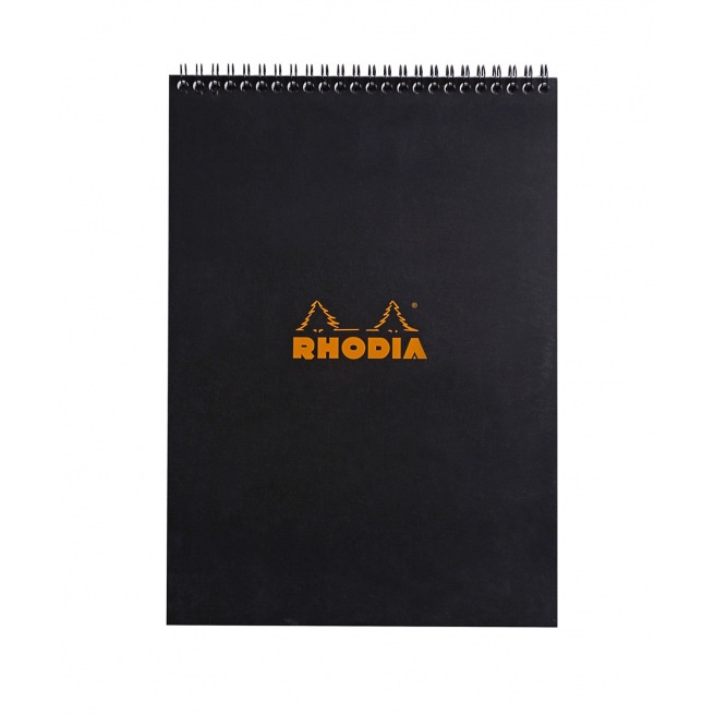 Bloc-notes à spirales RHODIA - quadrillé 5 x 5 mm Bloc-notes à spirales RHODIA - quadrillé 5 x 5 mm