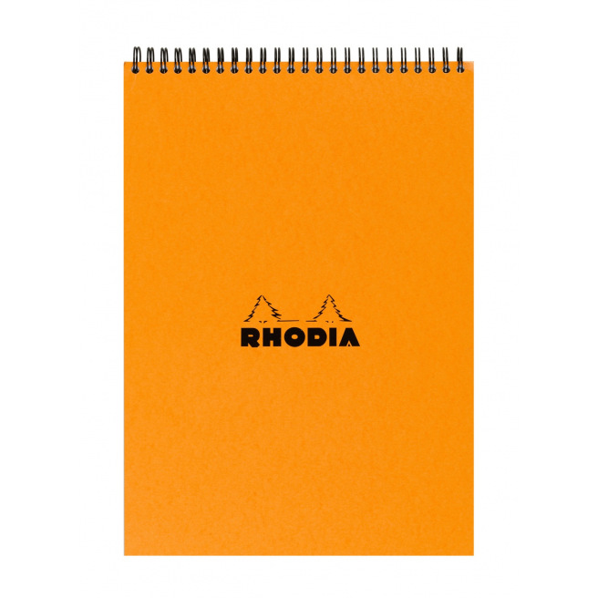 Bloc-notes à spirales RHODIA - quadrillé 5 x 5 mm Bloc-notes à spirales RHODIA - quadrillé 5 x 5 mm