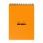 RHODIA spiraalgebonden notitieblok - geruit 5 x 5 mm