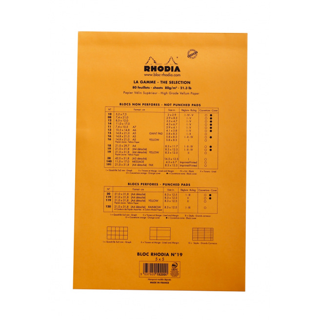 RHODIA geniet notitieblok RHODIA geniet notitieblok