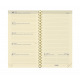 Agenda Brepols NOTAPLAN - 9 x 16 cm - 1 semaine sur 2 pages + notes